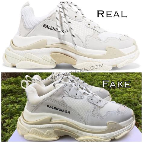 balenciaga shoes triple s real vs fake|balenciaga triple s scam.